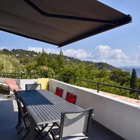 Of House With Sea View 50m From The Apartment Le Lavandou